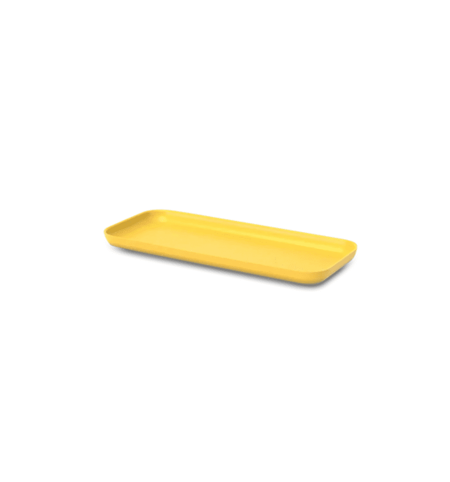 Ekobo Small Tray, Lemon Yellow