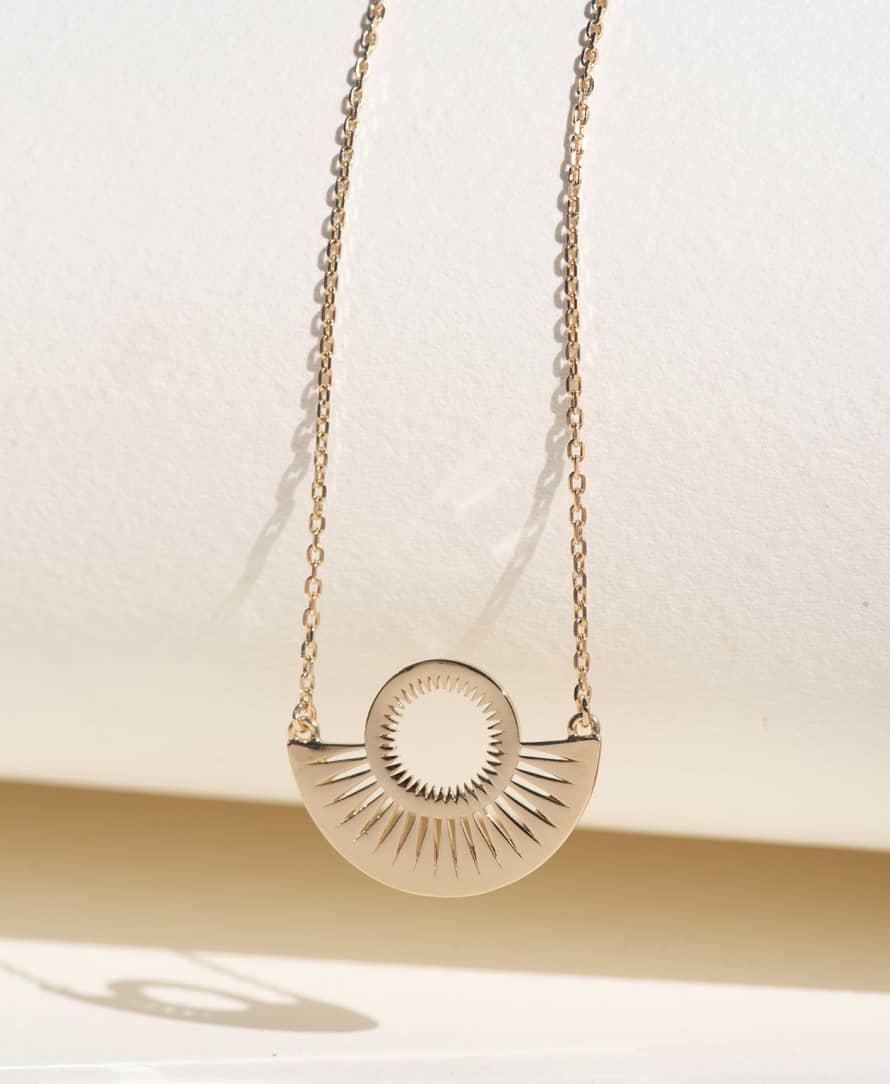 Zoe and Morgan  Pocket Full Of Sunshine Necklace Gold 
