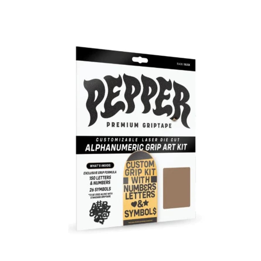 Rock Solid Distribution Pepper Griptape G5 Alpha Custom Grip Kit