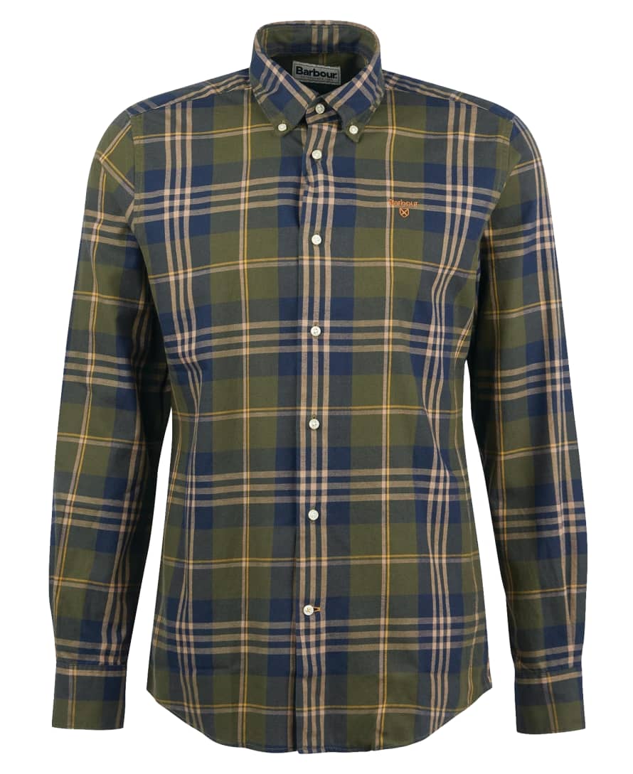 Barbour Edgar Tailored Shirt Olive