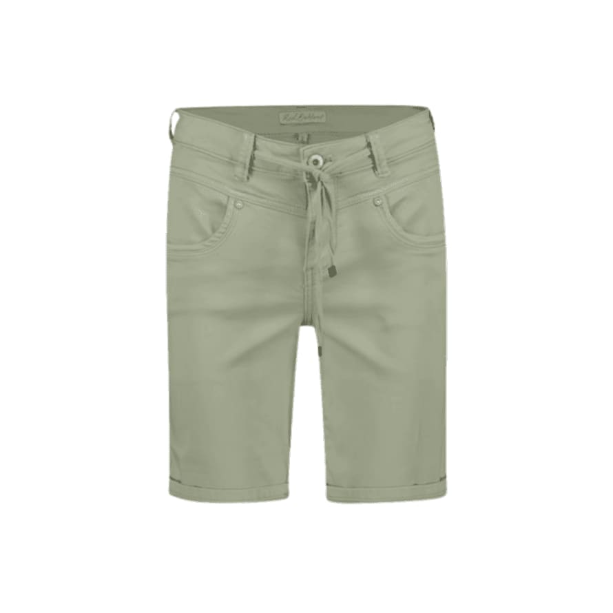 Red Button Trousers Relax Short Light Khaki *40% Off*