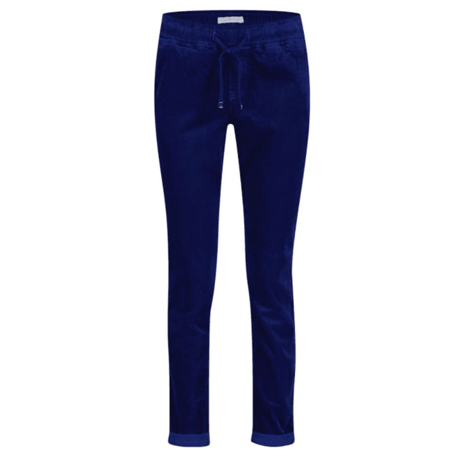 Red Button Trousers Tessy Cord Cobalt *20% Off*