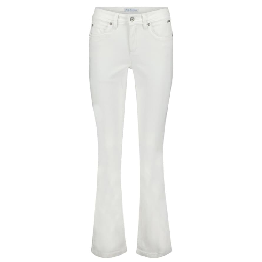 Red Button Trousers Babette White 