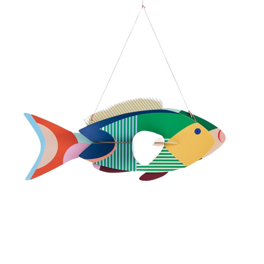 Studio Roof Paper Decoration - Luna Fish - Extra Large