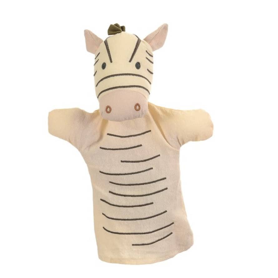 Egmont Toys Les Petits Zebra Hand Puppet