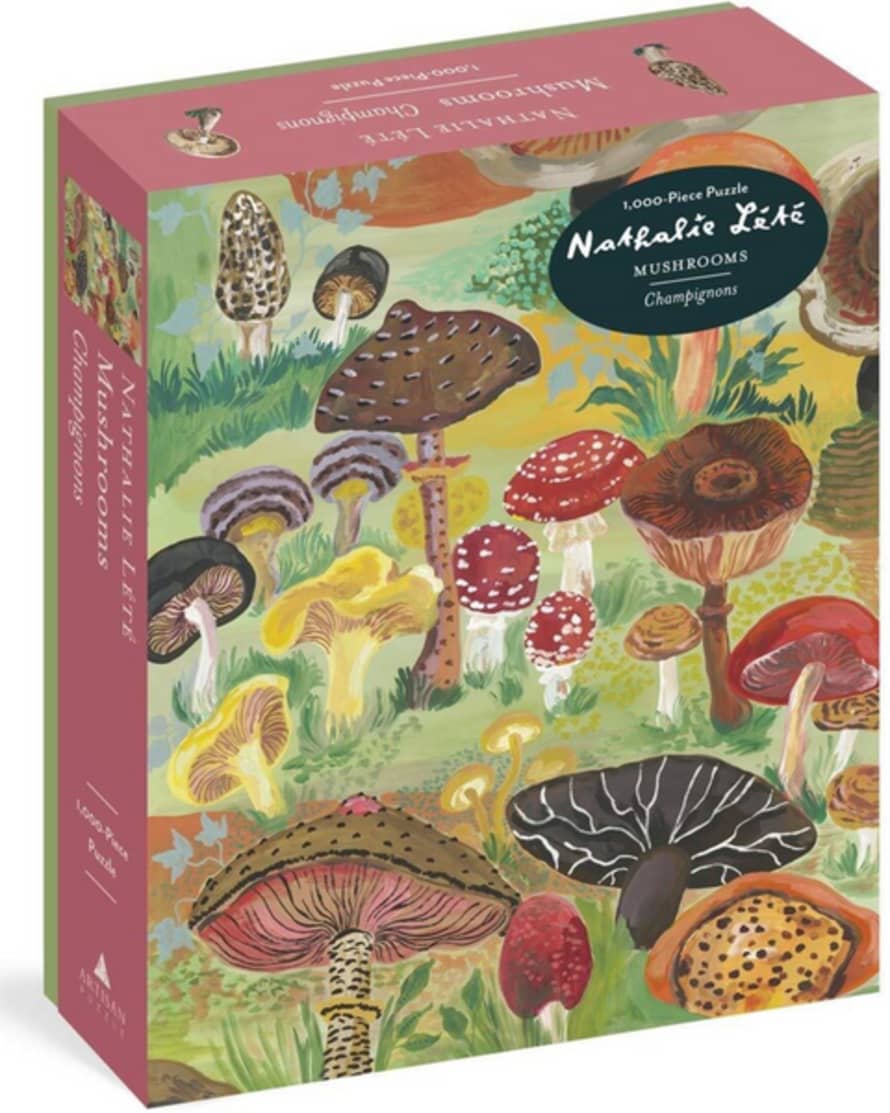 The Every Space Nathalie Lete Mushrooms 1000 Piece Jigsaw Puzzle (artisan)