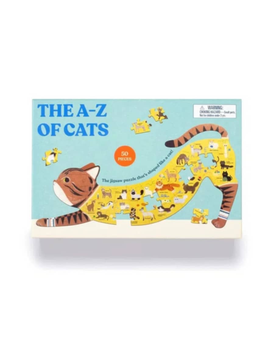 The Every Space The A-z Of Cats 50 Piece Jigsaw Puzzle For 3+yrs.