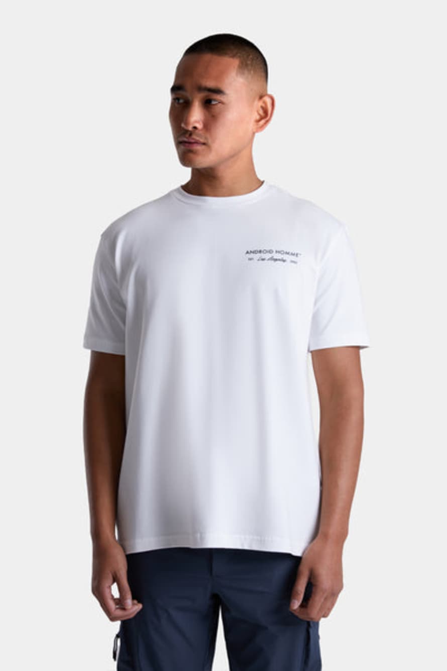 ANDROID HOMME Location T-Shirt White