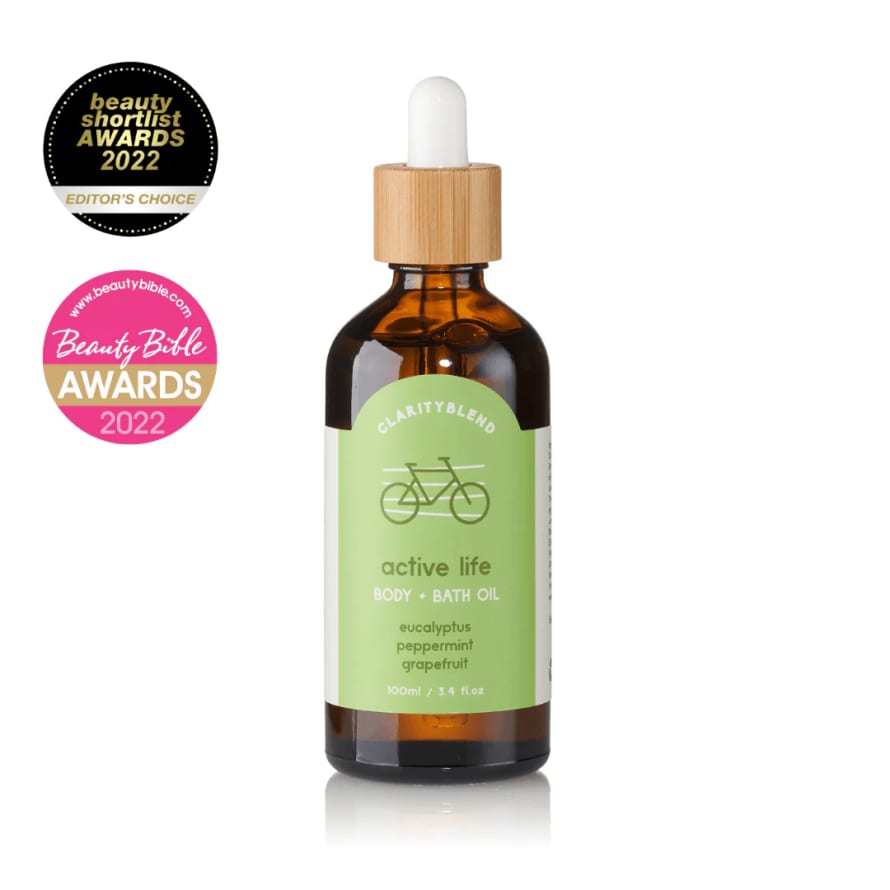 Clarity Blend 100ml Active Life Body and Bath Oil