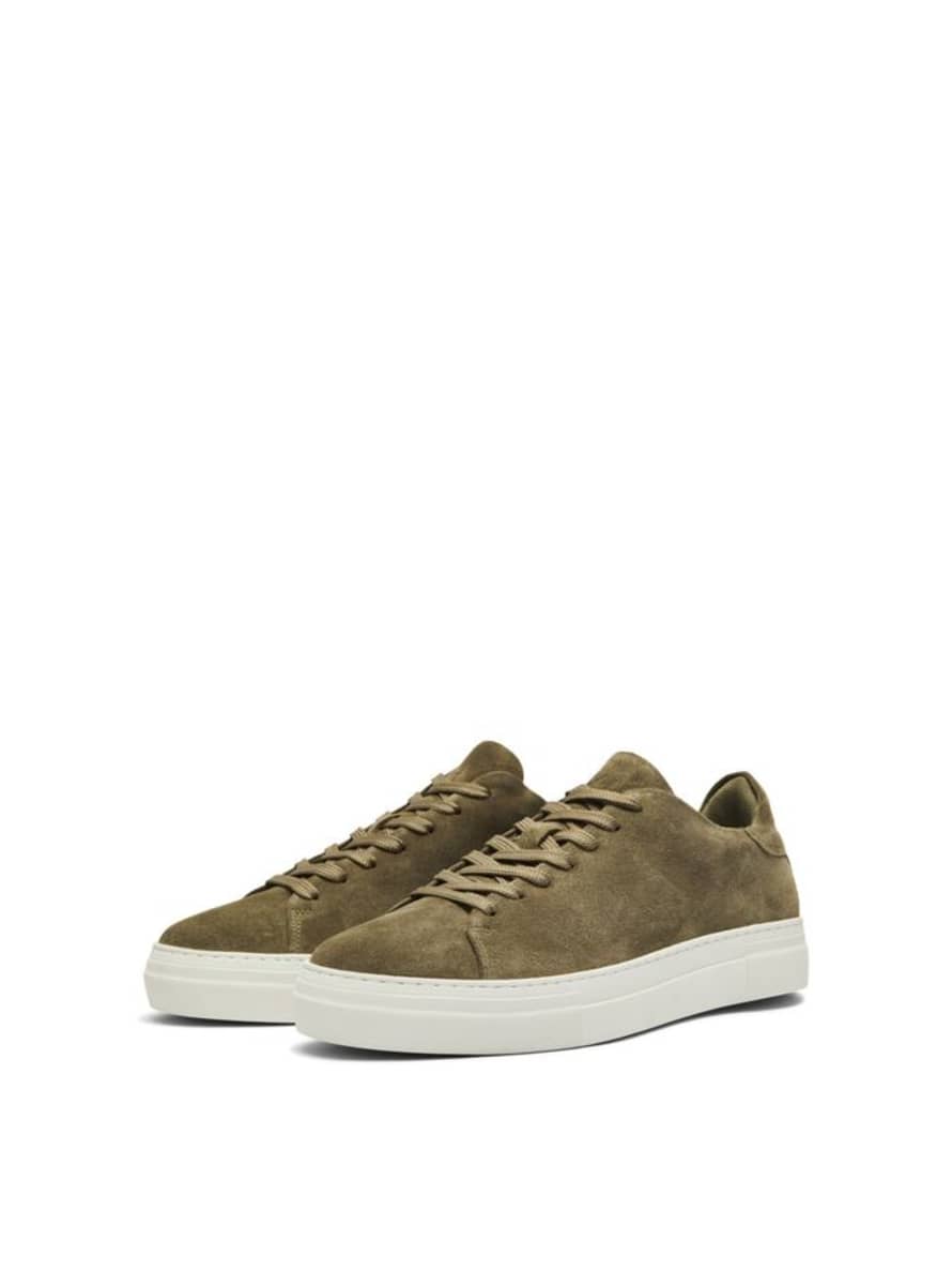 Selected Homme David Chunky Suede Trainer