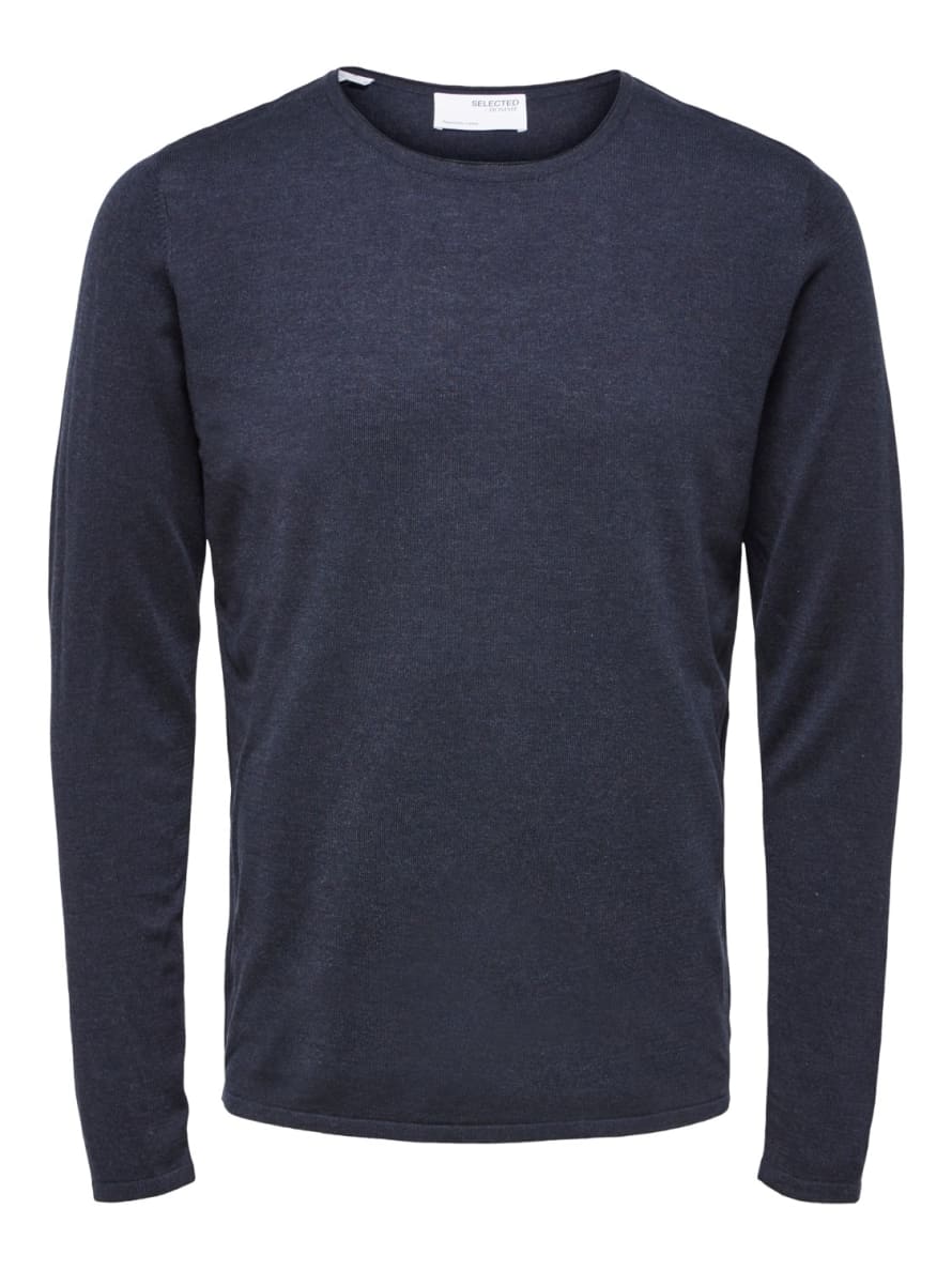 Selected Homme Rome Ls Knit Crew Neck