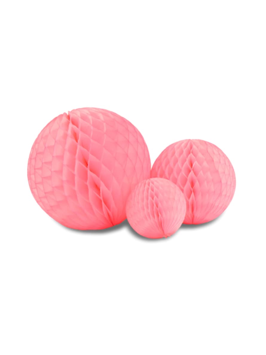 The Conscious Honeycomb Ball Trio - Candy Pink
