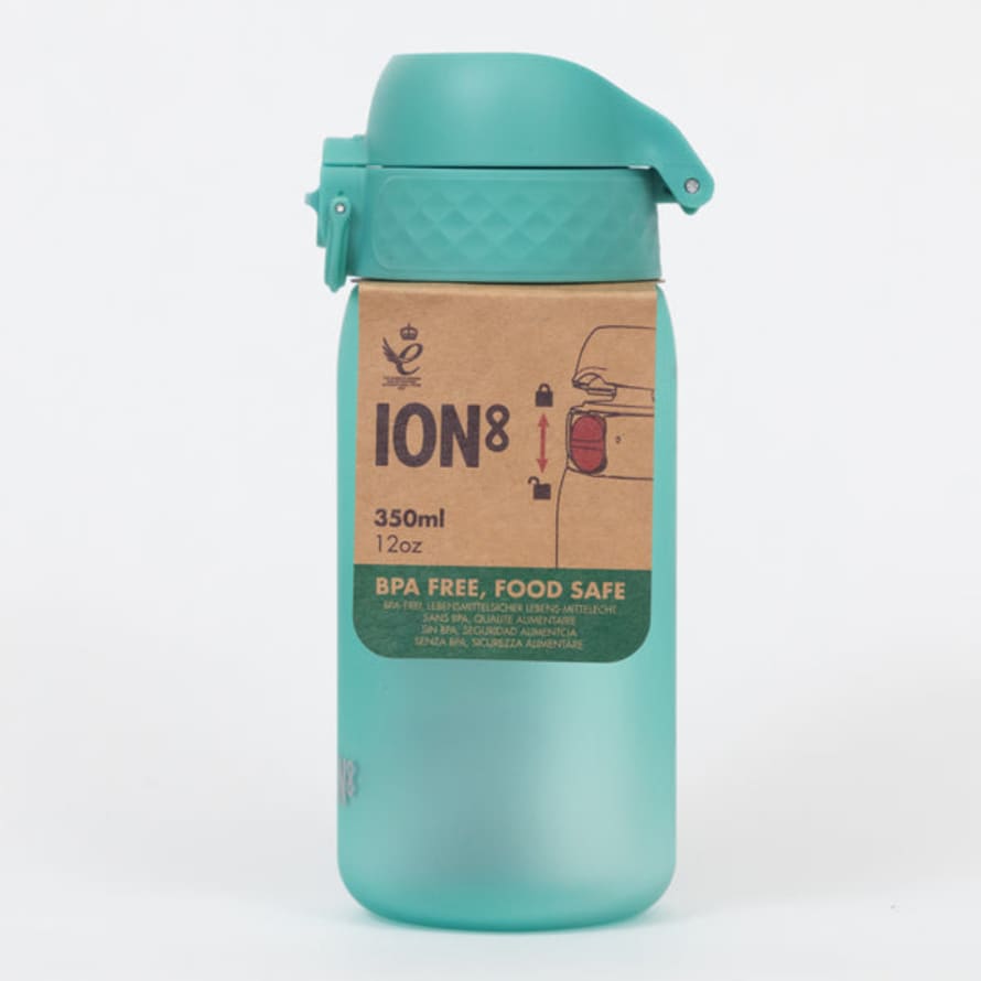ION8 Leak Proof Bottles 350ml Sports Water Bottle In Teal