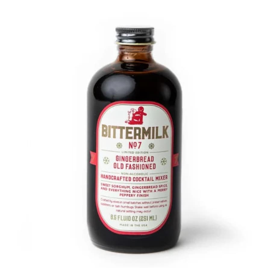 Bittermilk Bitt07-Gbof-No.7 Limited Edition - Gingerbread Old Fashioned Mixer