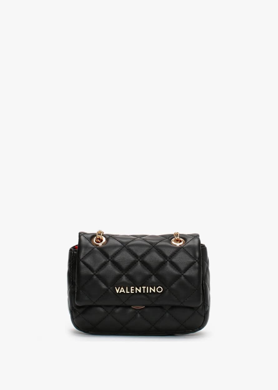 Valentino Ocarina Black Quilted Cross-body Bag