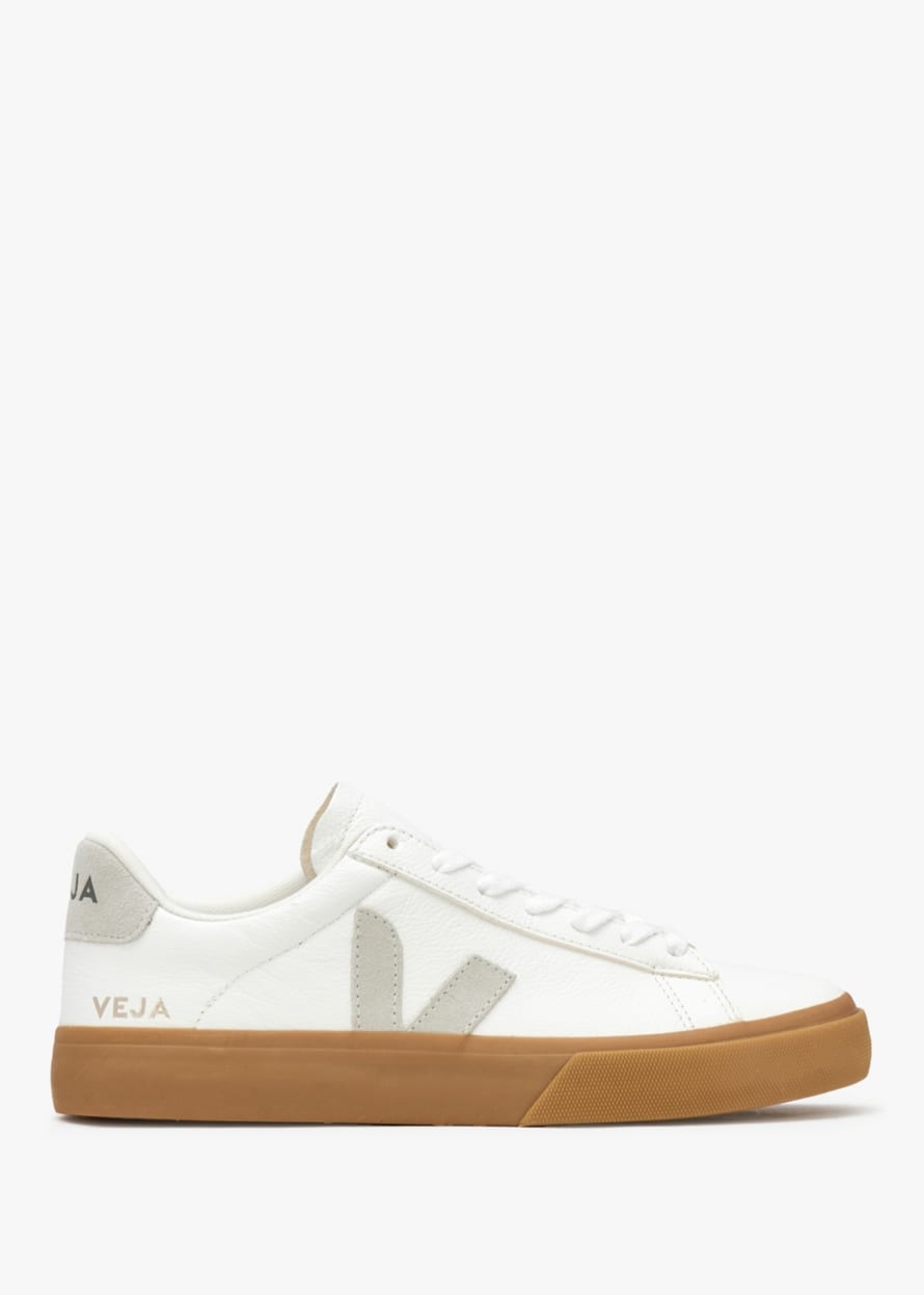 Veja Campo Chromefree Leather Extra White Natural Natural Trainers