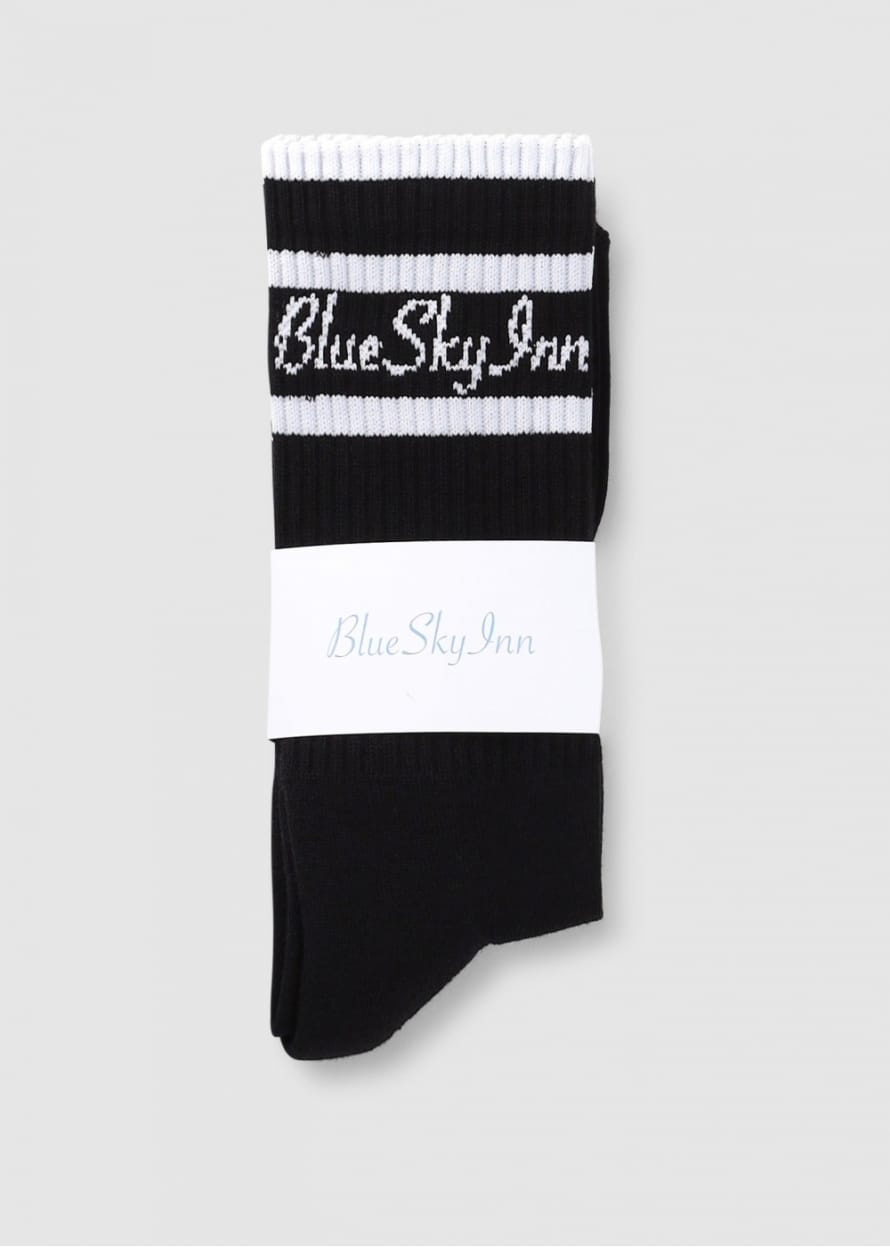 Blue Sky Inn Mens Socks In Black