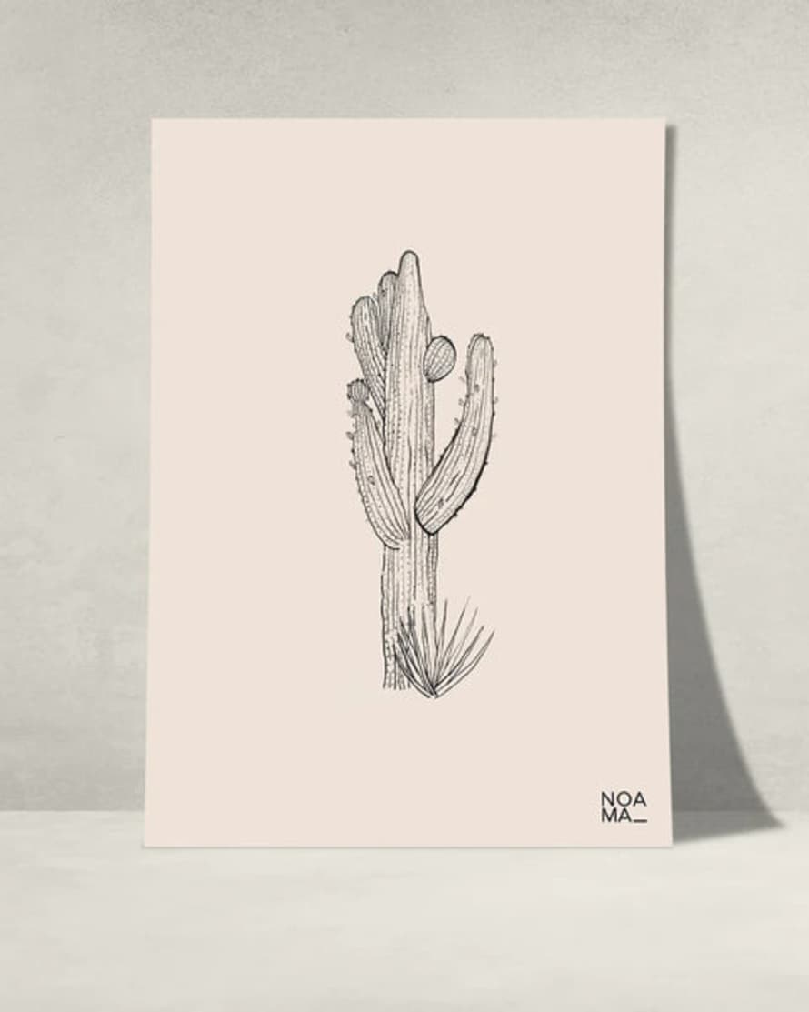 Noama Cactus Art Print