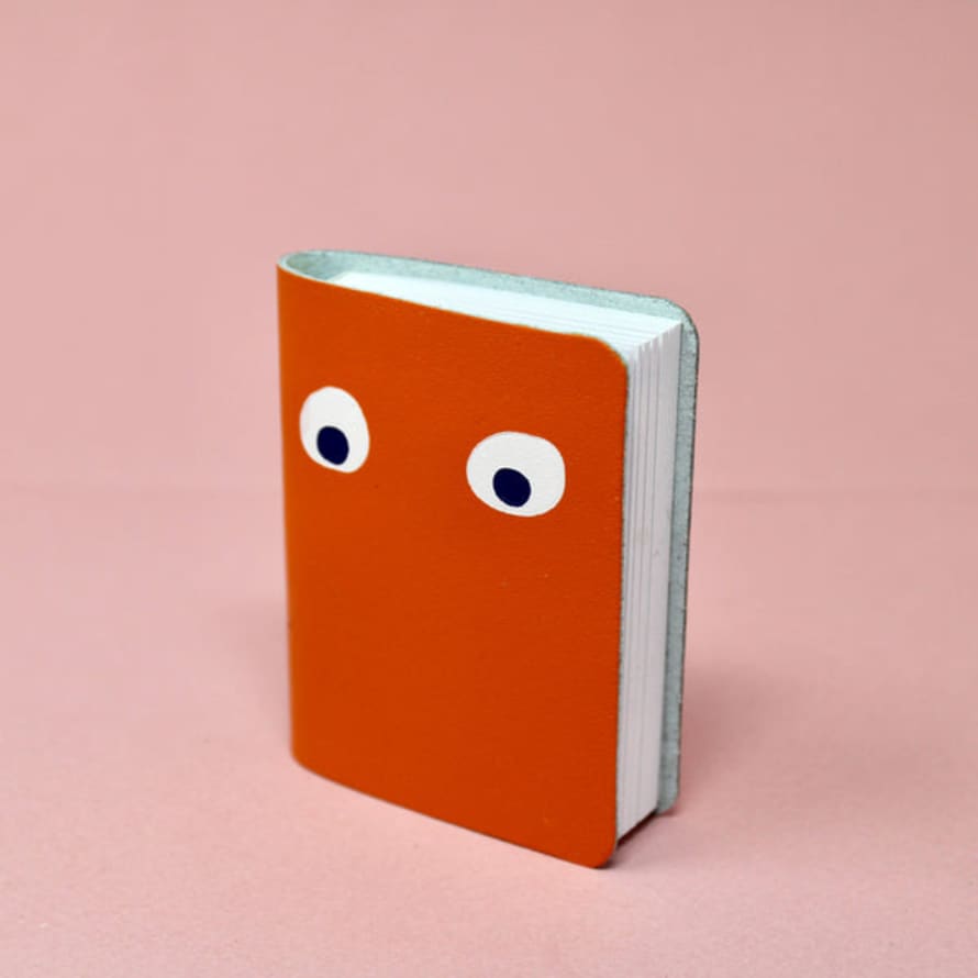 Ark Colour Design Googly Eye Mini Leather Notebook