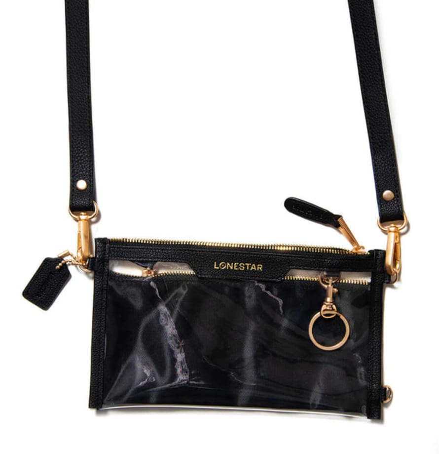 Lonestar Nova Phone Case Bag Leather Black