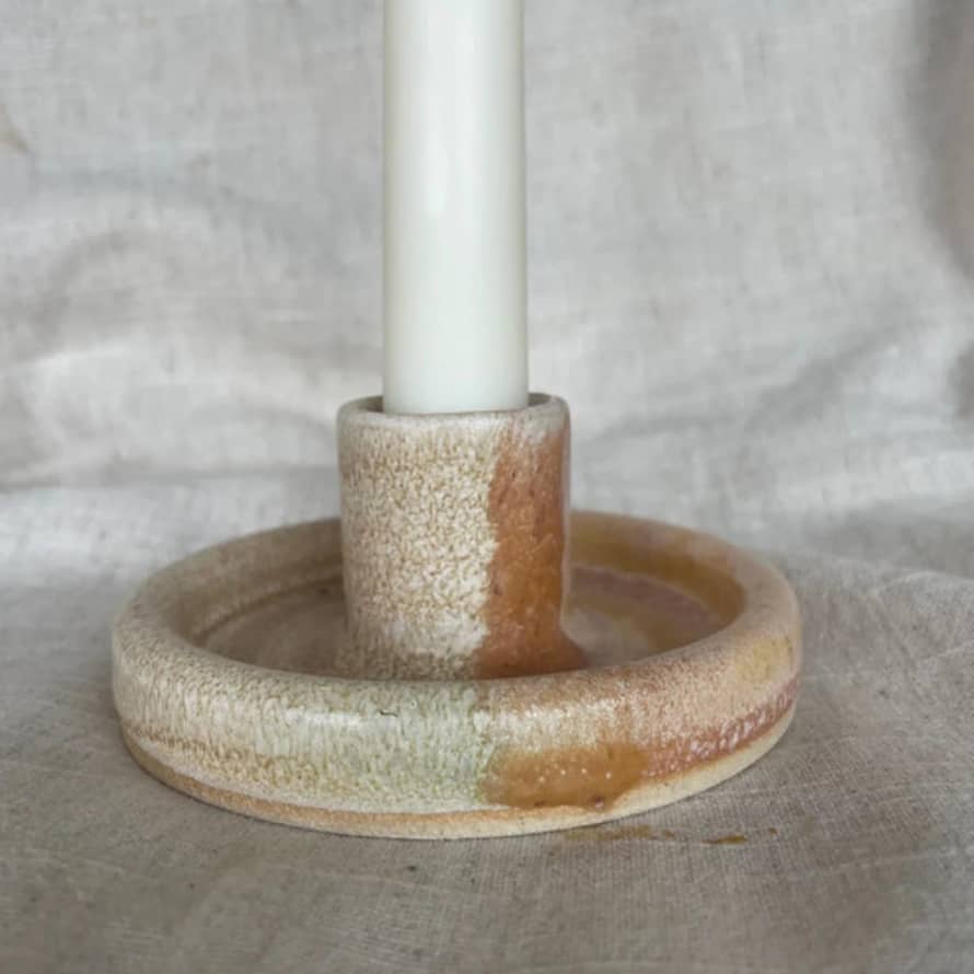 Charlotte Manser Ceramics Dunes Ceramic Candlestick Holder