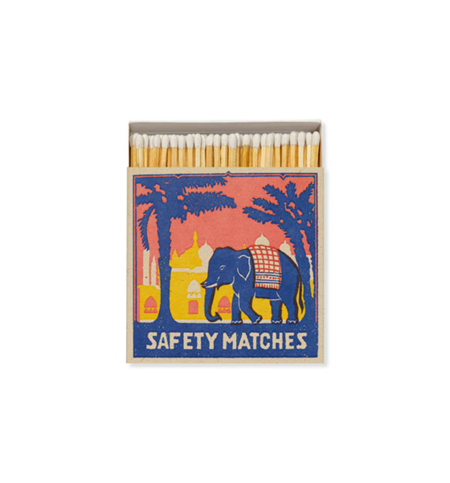 Archivist Luxury Matches, Pink Elephants