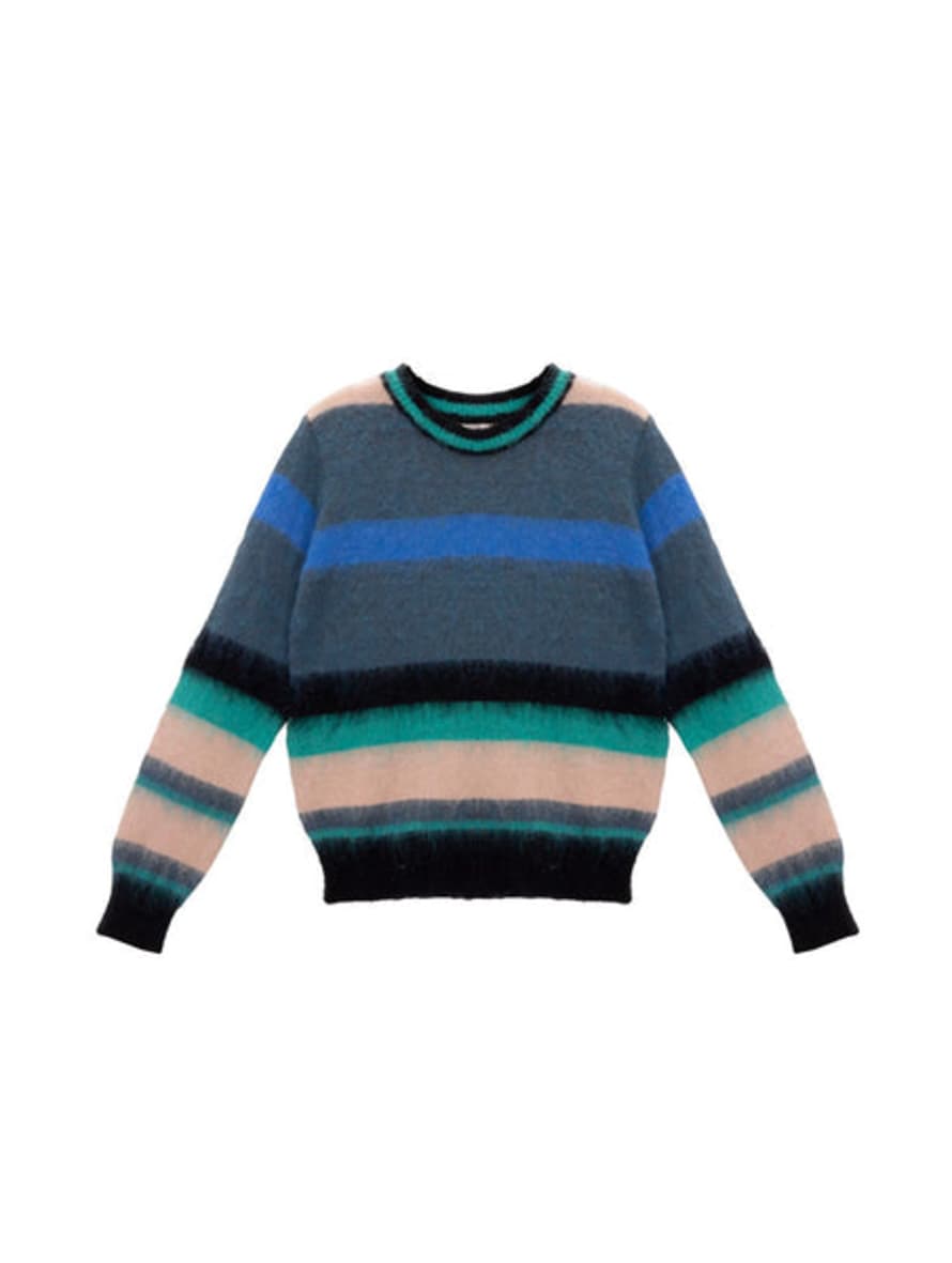 Sweewe Keri Striped Knit - Blue