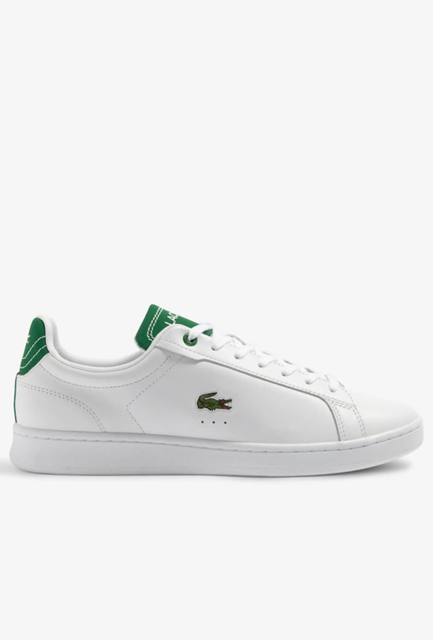 Lacoste Men's Contrast Leather Carnaby Pro Trainers