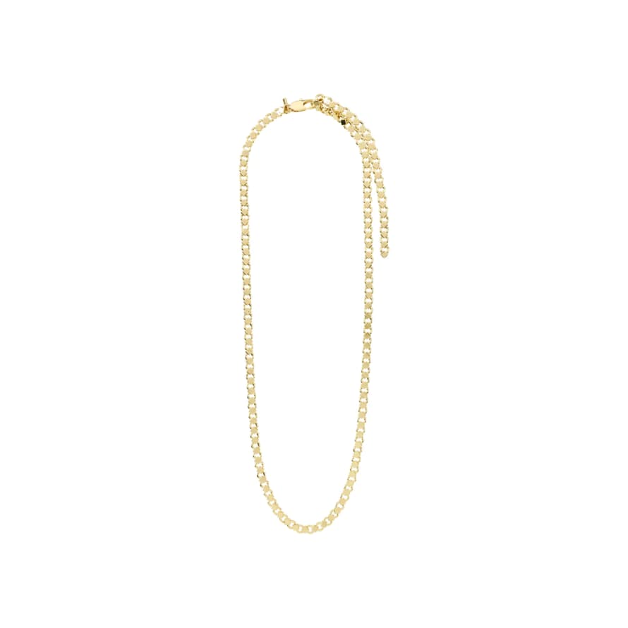 Pilgrim Gold Plated Recycled Desiree Necklace 