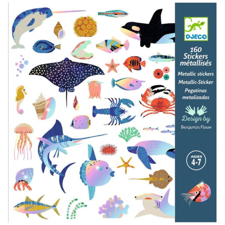 Djeco  Texture Stickers Oceans