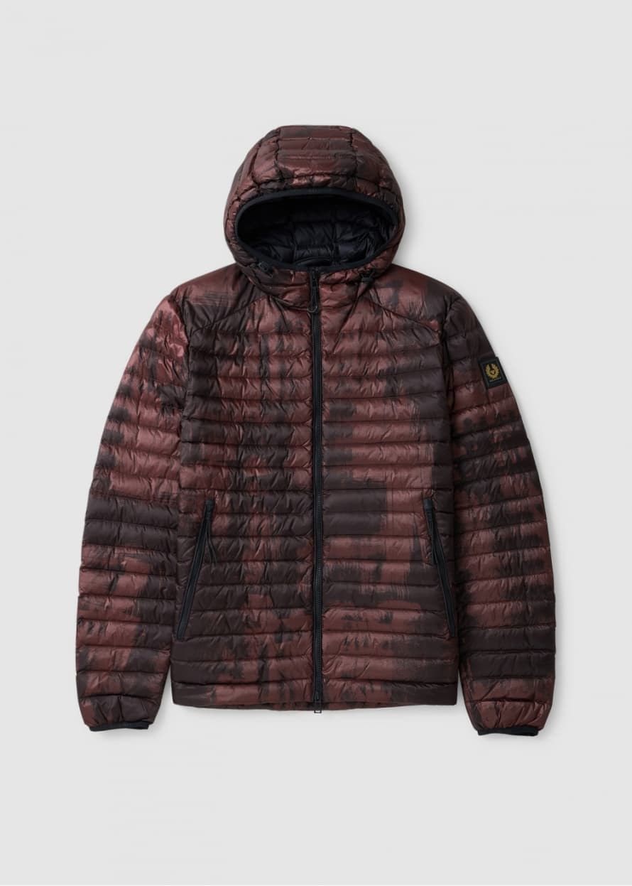 Belstaff Mens Abstract Airspeed Jacket In Lava Red
