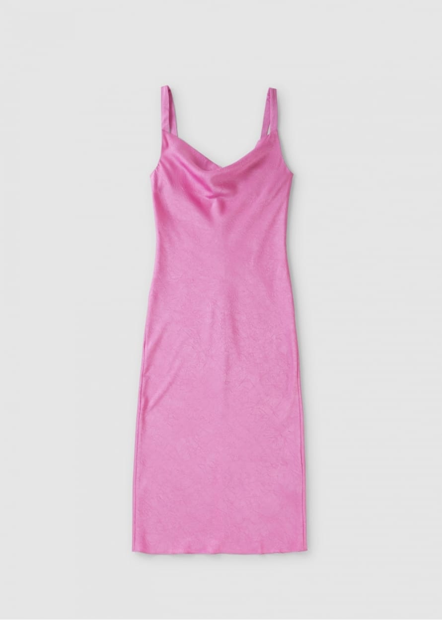 Baum und Pferdgarten Womens Agamora Slip Dress In Fuchsia Pink