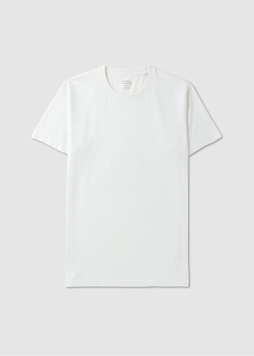 Colorful Standard Mens Classic Organic T-shirt In Optical White