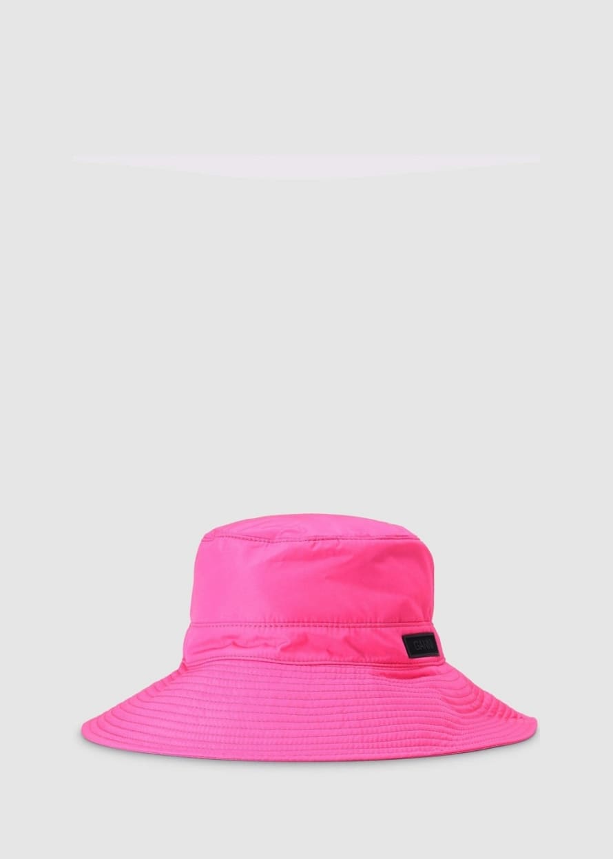 Ganni Ganni Women's Tech Pink Bucket Hat