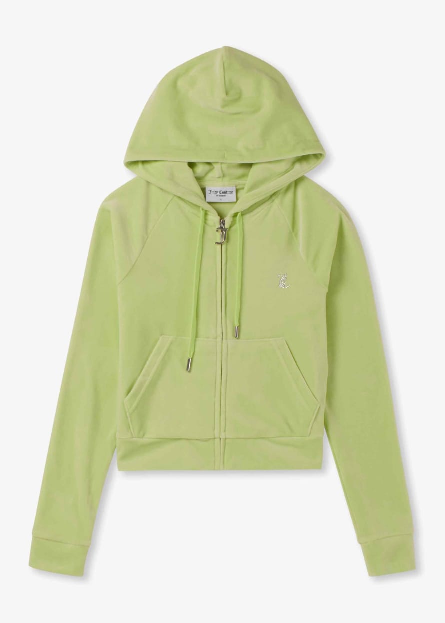 Juicy Couture Womens Madison Hoodie With Diamonte In Butterfly