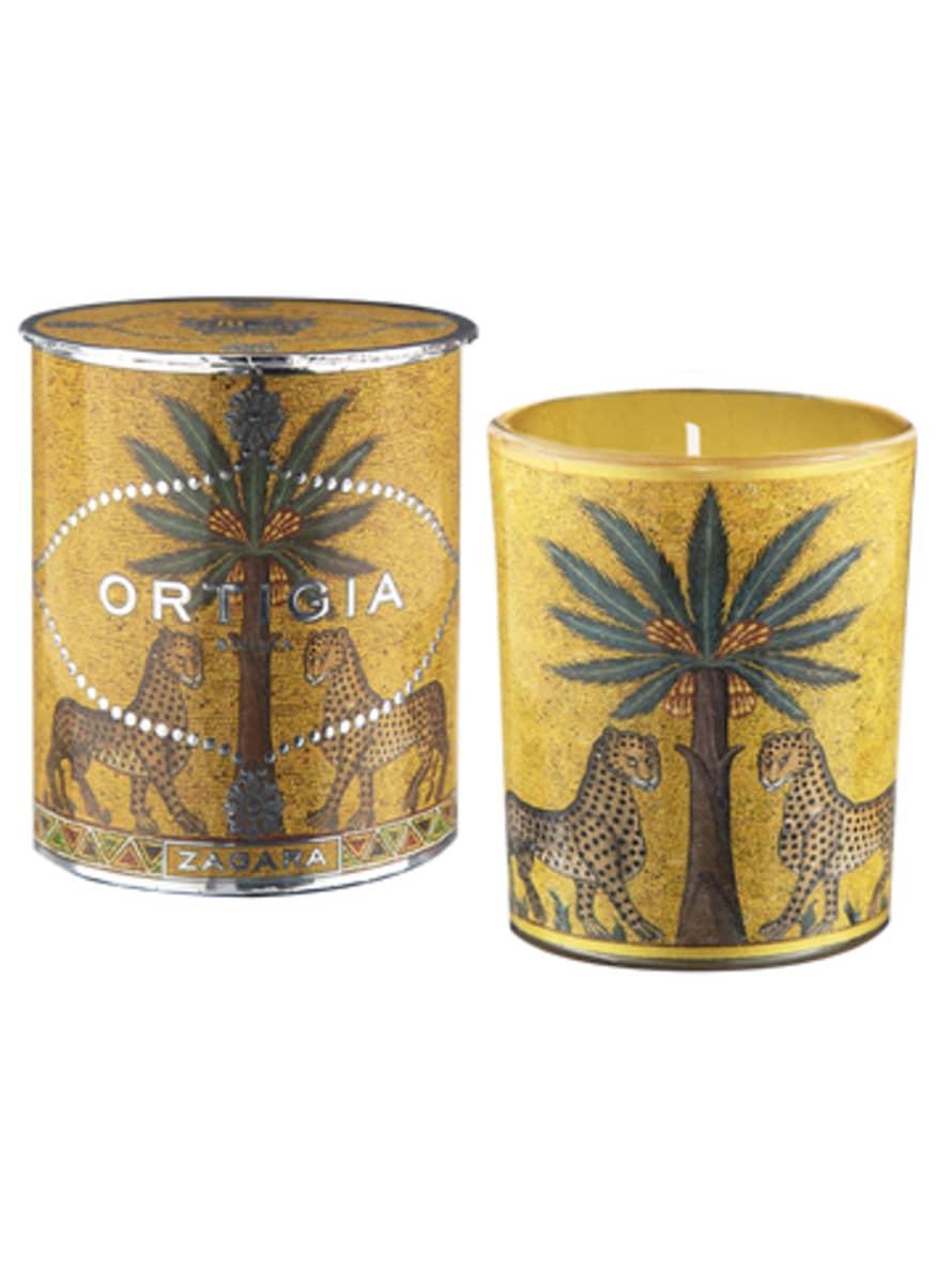 Ortigia Zagara Decorated Candle