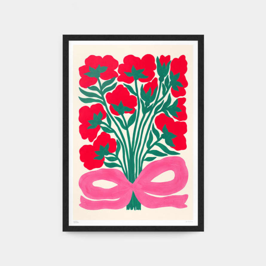 Liv Lee A2 Unframed Roses Print