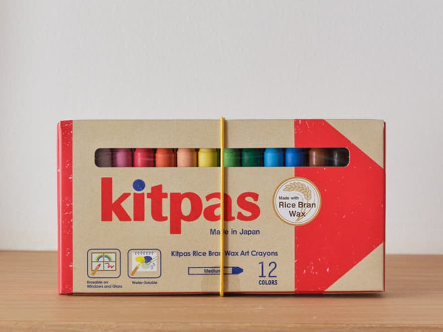 wagumi Kitpas Crayon 12 Colours