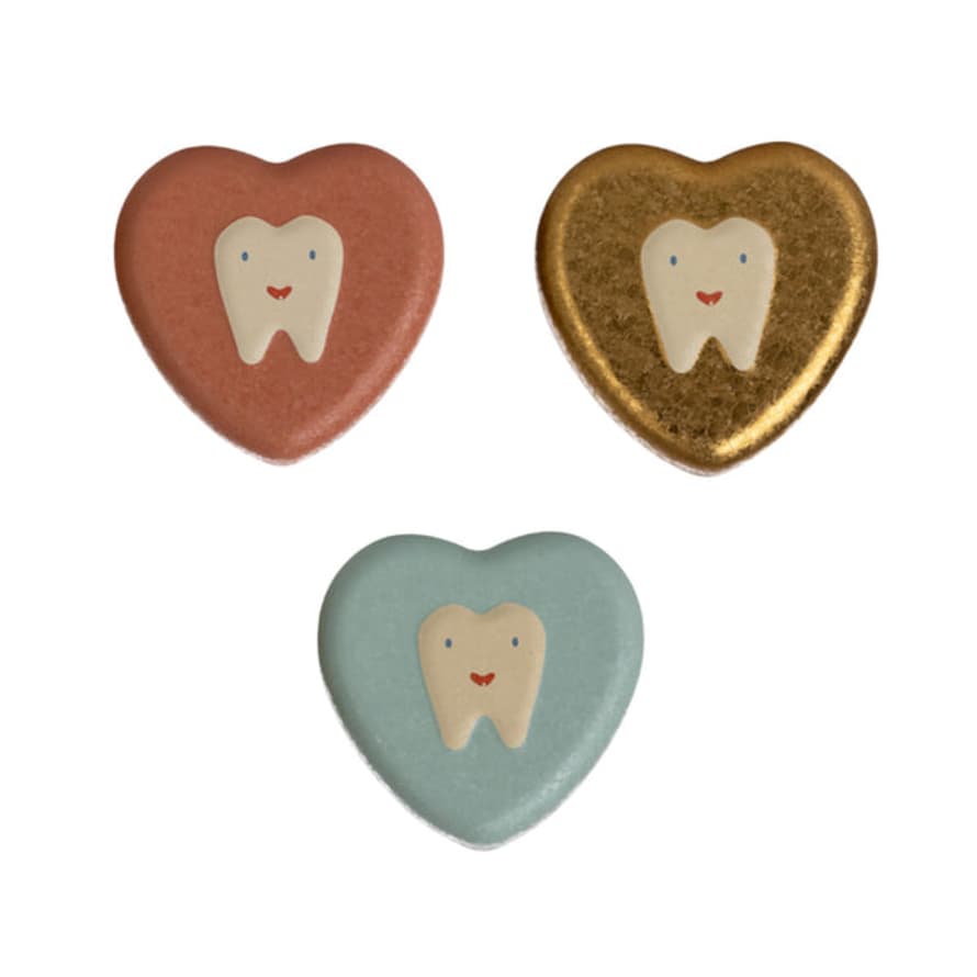 Maileg Tooth Box Heart Shaped Tin