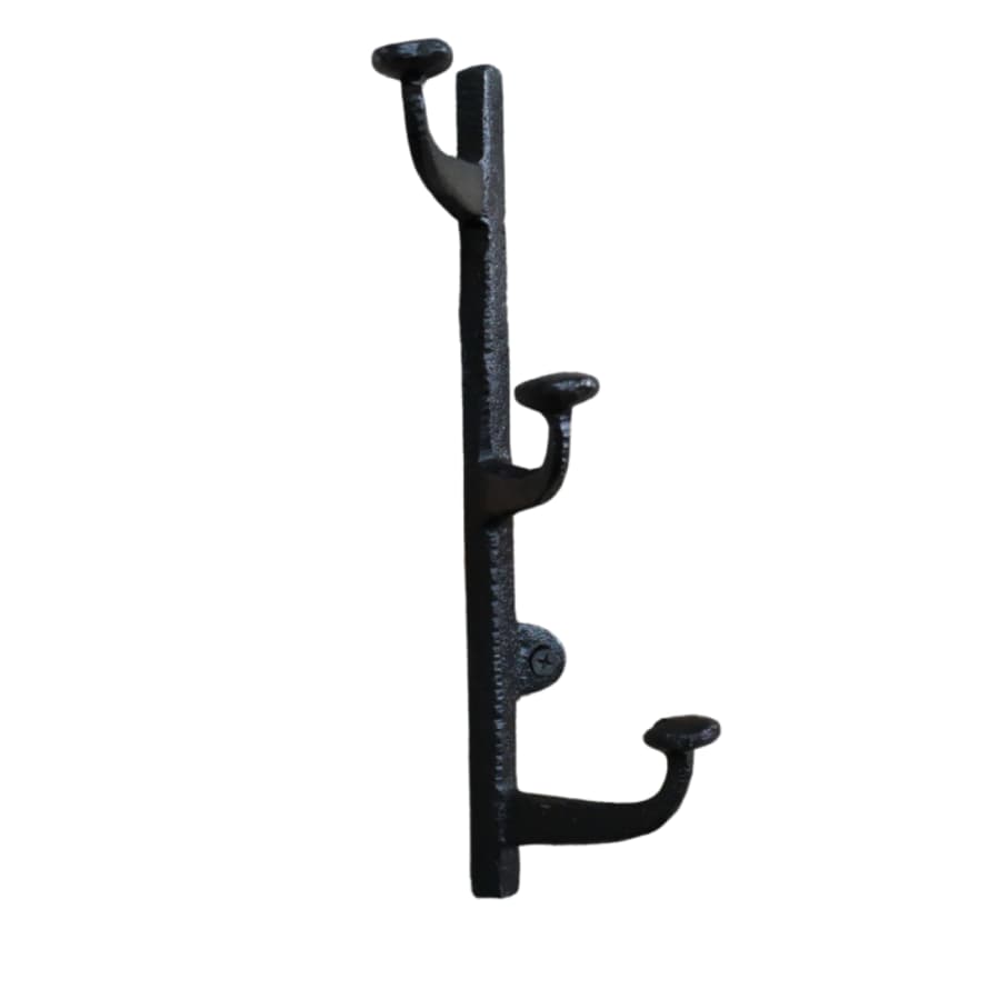 &Quirky Cast Iron Vintage 3 Wall Hook