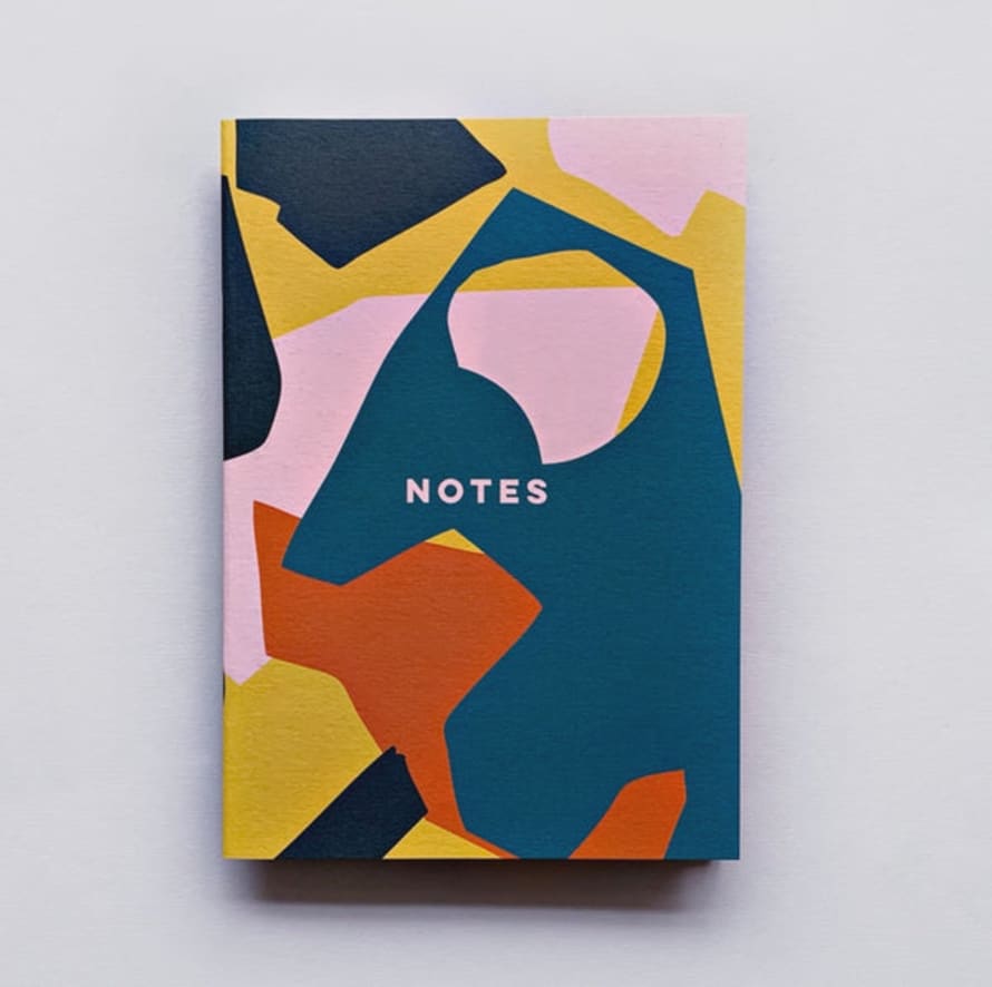 The Comlpetist Pink Cut Out Shapes Notebook