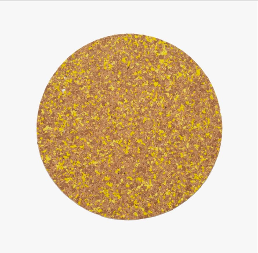 YOD&CO Speckled Cork Placemat - Yellow