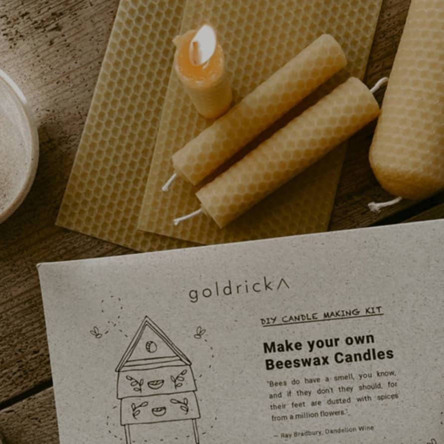 Goldrick Beeswax Candle Making Kit