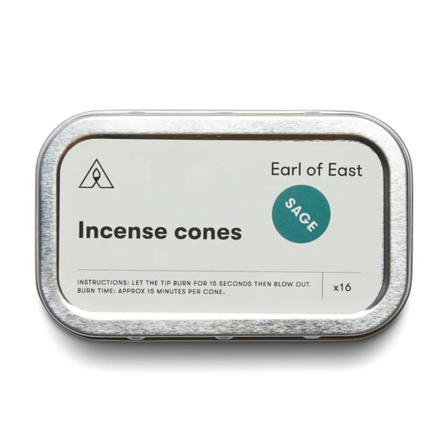 Earl of East London Incense Cones | Sage