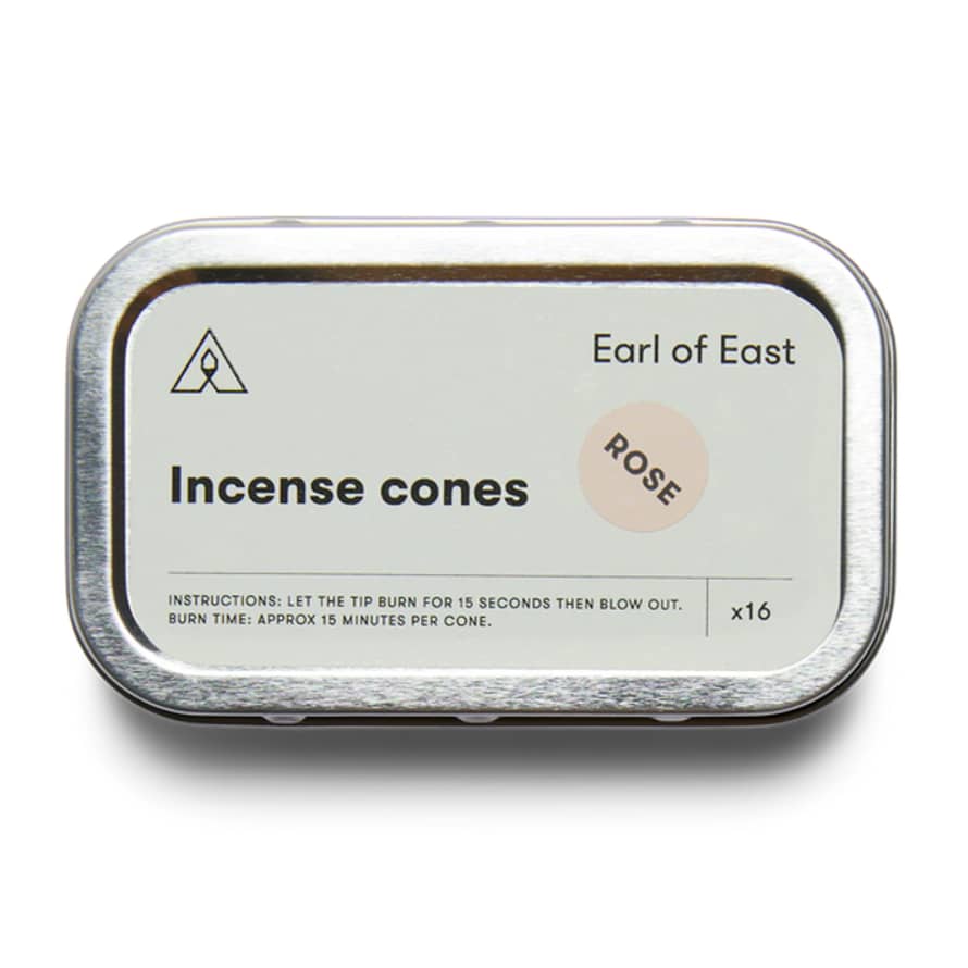 Earl of East London Incense Cones | Rose
