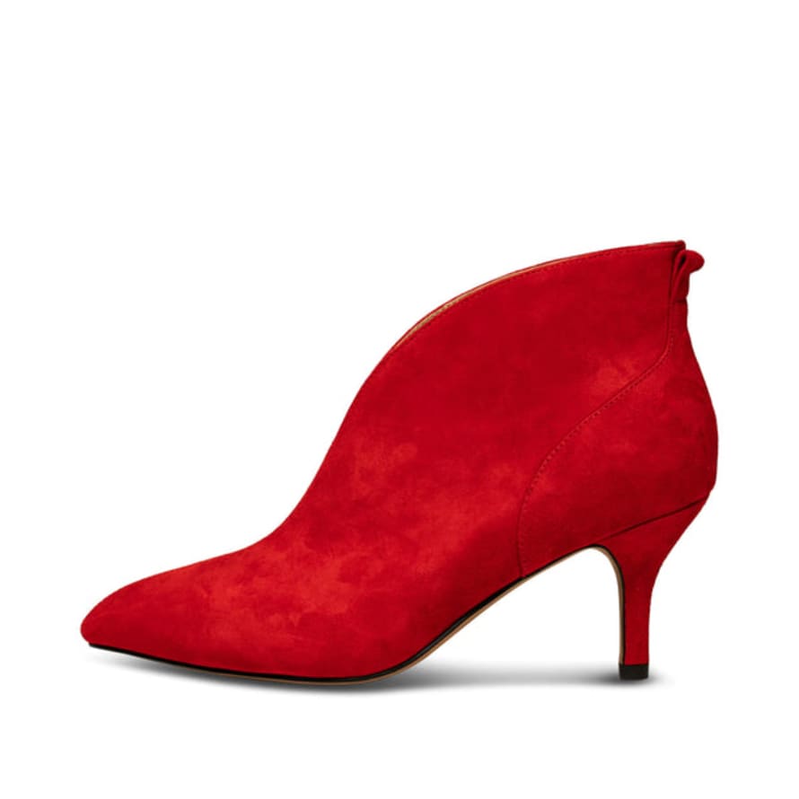 Shoe The Bear Valentine Bootie - Red Suede