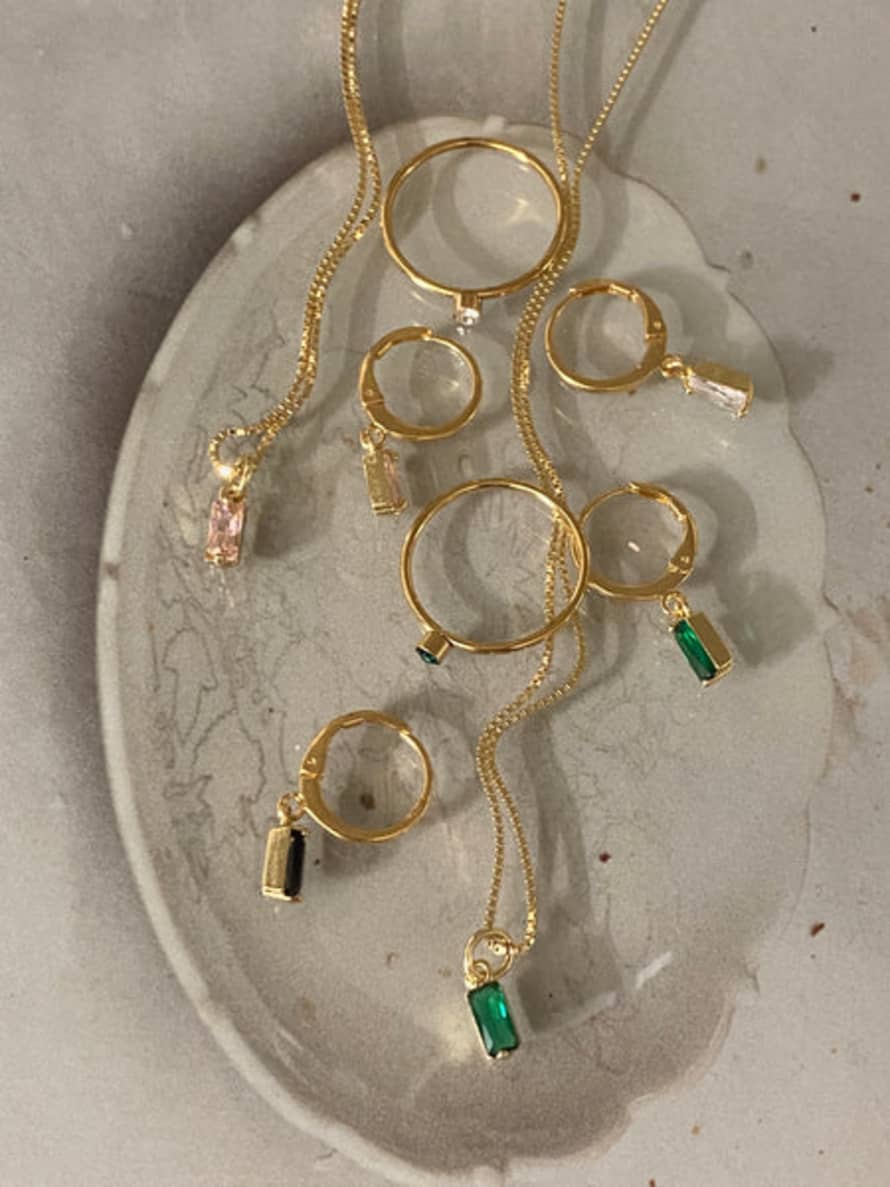 Ellen Beekmans Turquoise Pendant Necklace