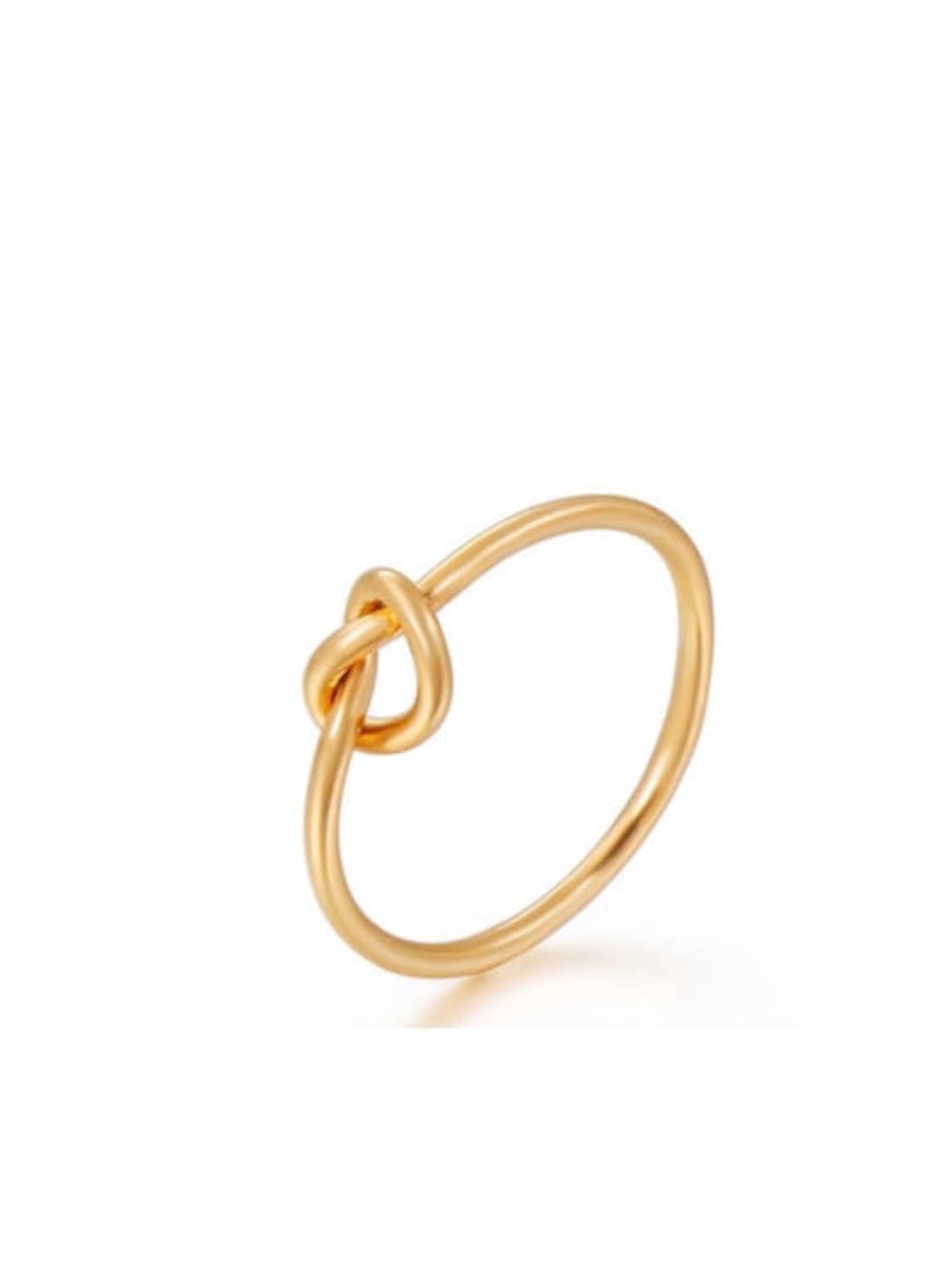 Ellen Beekmans Gold Knot Ring