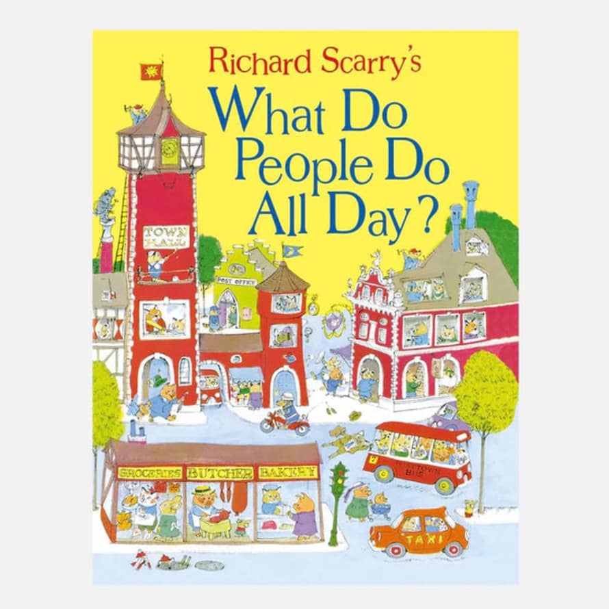 Bookspeed What Do People Do All Day? Book By Richard Scarry