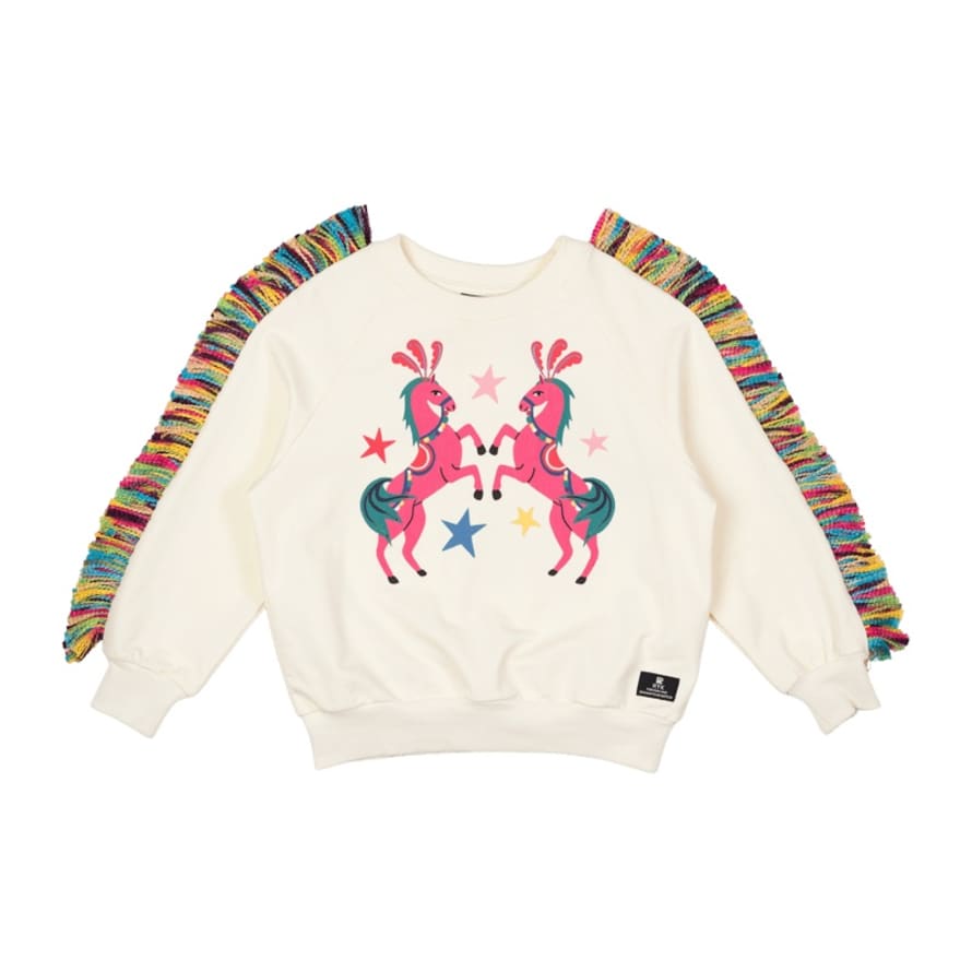 Rock Your Baby Parade Sweatshirt with Fringing 
